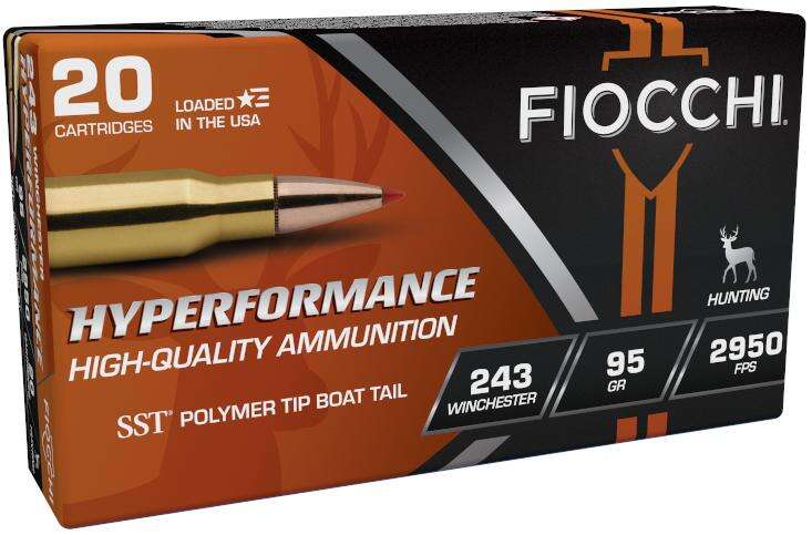 Ammunition Fiocchi Ammunition Ready Series FIOCCHI .243 95gr SST 2950 FPS 20 RD • Model: Ready Series